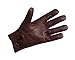 Genuine Sheepskin Leather Gloves for Men - Brown Unlined Men's Leather Gloves – Dress Driving Gloves for Car Driving, Bike Riding (Large Size)