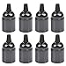 Produktbild FOCCTS 8 Stück Glühbirnen E27 Glühbirne Adapter (38 * H50mm) Bulbhead Light Converter zu E27 Lampenfassung mit Glühbirnenhalter für Vintage Glühbirne Wasserdichte isolierte Glühbirne Schraube