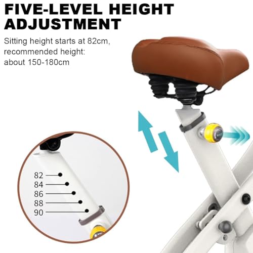 Entrenador de piernas con pedales ajustable, 8 niveles miniatura 5