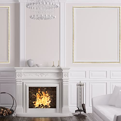 PludenFlexible Molding Trim Wall Trim Self Adhesive, Peel and Stick Molding Edge Trim, 16.5 Feet Corner Trim for Floor Wall Baseboard Countertops, Wall Edge, Door, Tile, Mirror Frame, Home Decor - Thumbnail 7