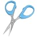 Aexit Student Silver Hand Tools Tone Stainless Steel Blade Blue Handle Art Shears & Scissors Scissors Shear