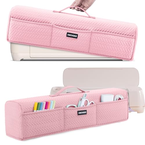 Stretchy Washable Dust Cover for Cricut Cutting Machine with Tool Pockets