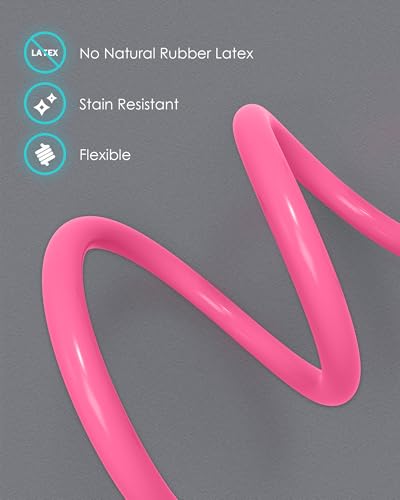Image of Single Head Stethoscope with Case for Nurse /Nursing School Students | Pink Tube Essential Estetoscopio for Medical BP Monitoring & Home Use, with Accessories Name Tag