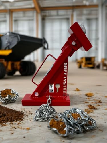 Safety Stand Standard Dump Truck Support Brace with Fixed Saddle