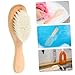 SOLUSTRE Soft Stain Brush for Delicate Fabrics Natural Goat Hair Cleaning Brush for Removal of Stubborn Stains Clothes Knits Cotton and Linen Reusable and Gentle Scrub
