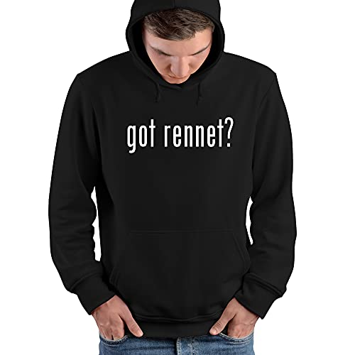 got rennet? - Men's Soft Graphic Hoodie Sweatshirt, Black, Small
