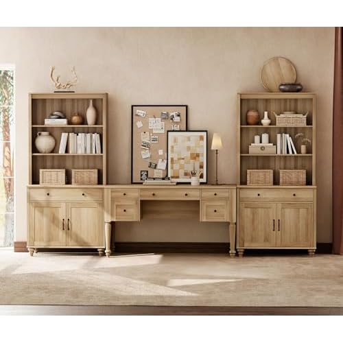Stylish Farmhouse Office Furniture Set