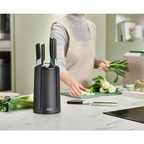 Joseph Joseph Elevate Knives 5-piece Carousel Set, view 3