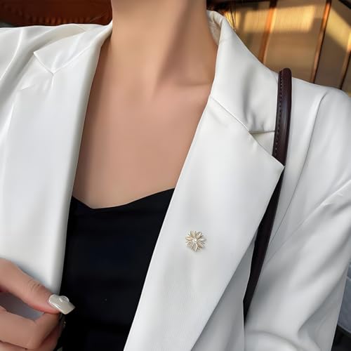 XENQITO 3 Broches pour Femme, Broches et Pins Fantaisie, Mode, Fixation de Vêtements, Élégant, Cadeau pour Filles – vue 5