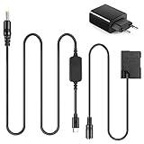 ★LISTA DE EMBALAJE: 1 x Cable USB-C, 1 x Acoplador DC EP-5A, 1 x Adaptador PD, 1 x Manual