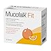 Produktbild Mucofalk Fit, hochwertige Flohsamenschalen, Arzneimittel bei Darmbeschwerden wie z.B. chronischer Verstopfung, unterstützend zur Diät bei erhöhten Cholesterinwerten, mit Orangengeschmack, 20 St