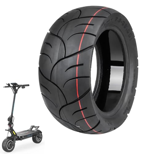 Pneu de route sans chambre à air auto-réparant de 11 pouces - Pneu tubeless 100/55-6.5 avec colle directe intégrée pour scooter Dualtron Ultra 2 Thunder II Kaabo Wolf Warrior