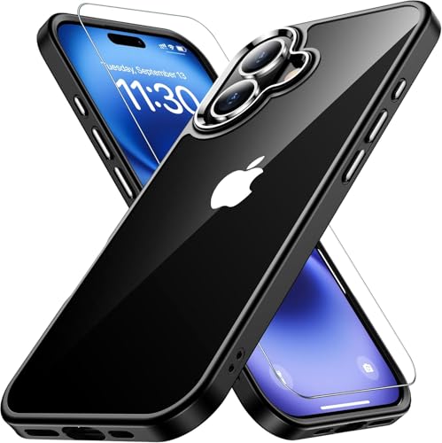 iPhone16 �p �P�[�X �u���b�N �ϏՌ� �K���X�t�B�����ی�t�� �A�C�t�H��16 �p �P�[�X �ČRMIL�K�i ���΂ݖh�~ �ϋv�� �A�C�z��16�p ���C�����X�[�d�Ή� �����ق�16 �p �X�}�z�P�[�X SGS�F�� �����ӂ���16 �p �J�o�[ 6.1�C���`