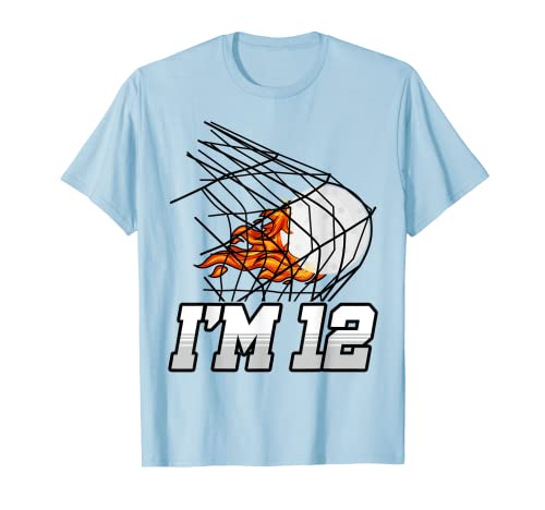 I'm 12 Sports - Jugador de hockey de campo para niños (12 cumpleaños) Camiseta