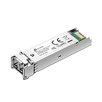 TP-Link TL-SM311LM Gigabit Multimode SFP Modul, LC-Schnittstelle, Bis 550 m Reichweite, Kompatibel mit Cisco, Meraki, Ubiquiti, Mikrotik