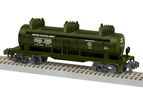 American Flyer AF US Army 3DOME TANKCAR#10981