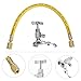 FAVOMOTO 1set Auto Filling Hose for Car and Home Compatible with Durable Charging Lightweight and Portable Car Supplies