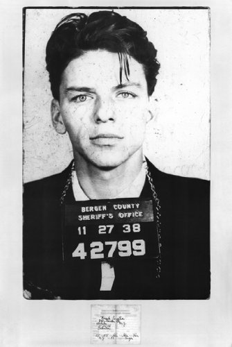 Hot Stuff Enterprise Z89-24x36-NA Frank Sinatra Mug Shot Poster44; 24 x 36