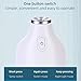 Car Diffuser Air Humidifiers,YJY Personal Cool Mist Humidifier 300mL Small for Bedroom Baby,USB Ultrasonic Air Freshener Auto Shut-Off for Vehicle Home Office Desk(White)