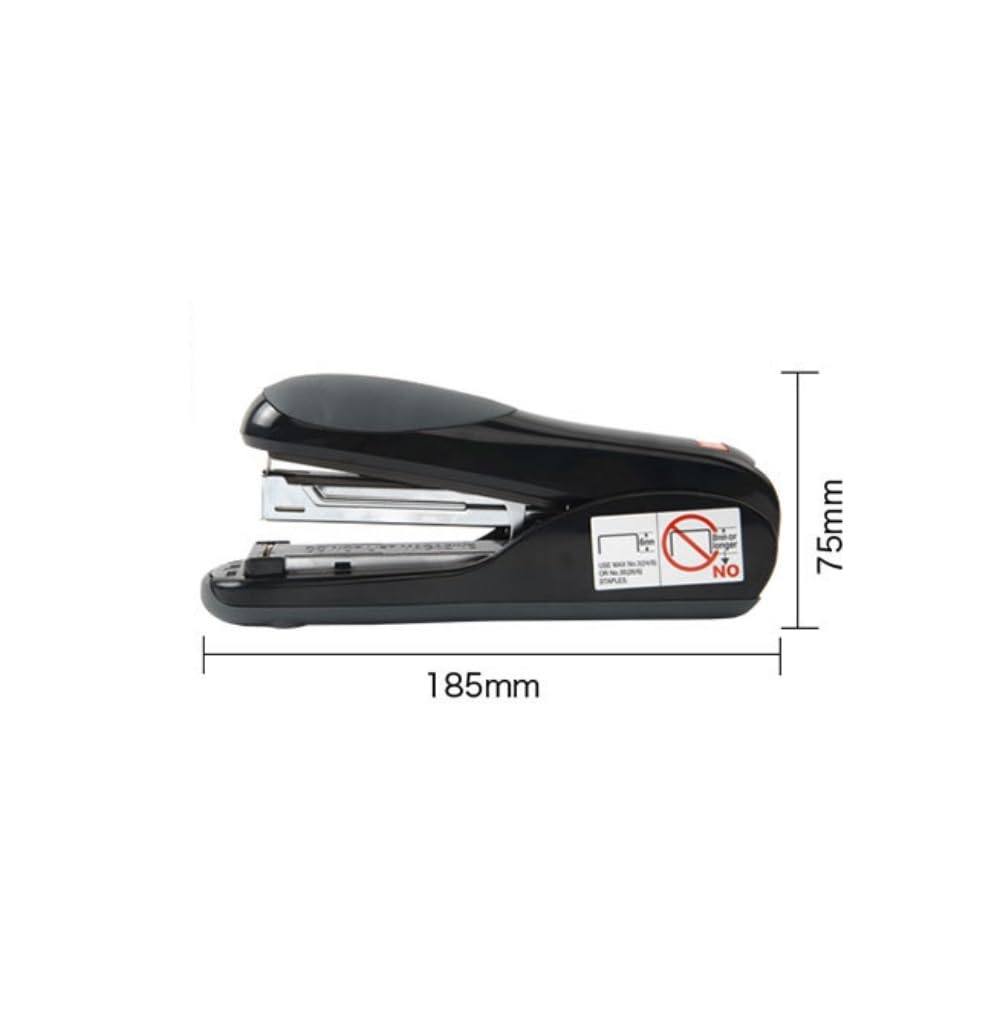 Cucitrice da Scrivania Macchina for La Prenotazione di Libri Standard for Tablet Salva E Bookmaker Desktop A Doppia Leva Appiattito Spillatrici per Ufficio(White)