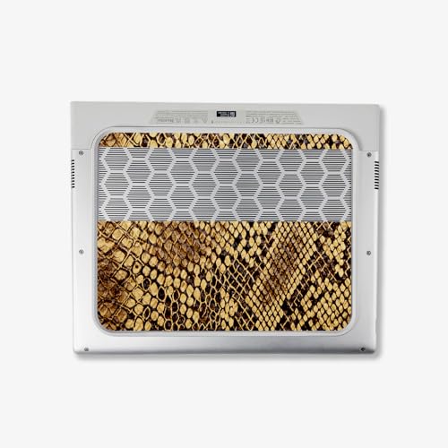Image of MightySkins Carbon Fiber Skin Compatible with Alienware X14 R2 (2023) Full Wrap Kit - Rattleskin | Protective, Durable Textured Carbon Fiber Finish | Easy to Apply & Change Styles | Made in The USA