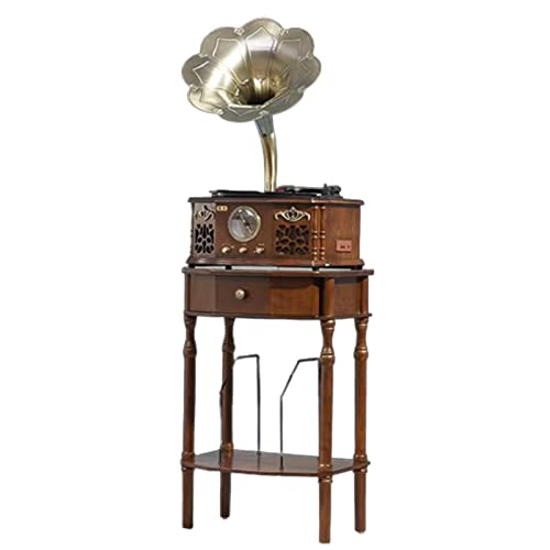 ANUGU Phonographe, phonographe de Style européen, Tourne-Disque Audio Antique en Vinyle, décoration de Salon de Tourne… - Les Beatles, Paul McCartney, John Lennon, RIngo Starr, George Harrison ANUGU Phonographe, phonographe de Style européen, Tourne-Disque Audio Antique en Vinyle, décoration de Salon de Tourne…