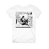  DC Comics Batgirl Comic Camiseta, Blanco (White White), 42 (Talla del Fabricante: Large) para Mujer