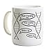 DNA Biology Coffee Mug - Stop Copying Me, Amino It - Ceramic Mug 11 Oz