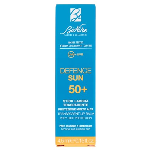 BioNike Balsamo labbra protettivo, idratante e resistente all'acqua con protezione