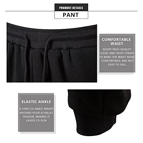 Sifosvo Mens Sweatsuits Sets Men's Tracksuits Zipper Hoodies For Men Jogging Suits Sets With Multi Pockets #TOP4