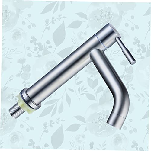Grifo de agua de cocina LIFKOME monomando compacto para renovar el lavabo 7