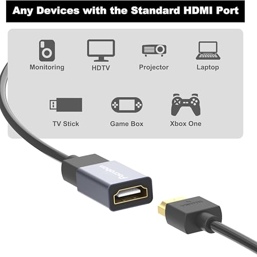 Pacroban Adaptador HDMI 8K Hembra a Hembra 2-Pack miniatura 2