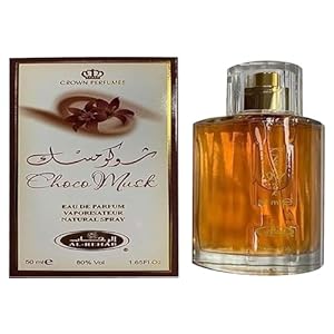 Choco Musk arabian Perfume spray – 50ml by Al Rehab by Crown perfumes