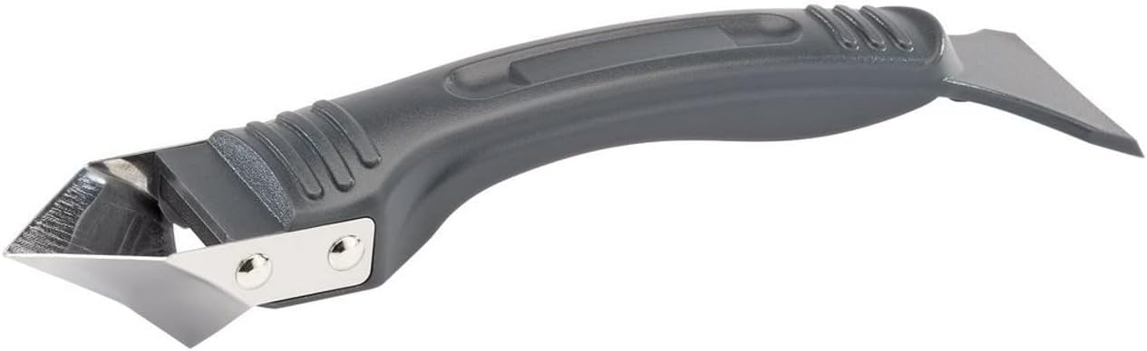 Draper24237 Silicone Sealant Removal Tool Scraper with Worktops Shower Sink Bath, 26.9cm x 8cm x 3.7cm, Blue