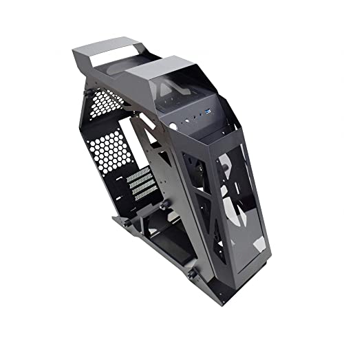 Gabinete Gamer K-mex CG-01PQ Micro Ranger USB 3.0 Lateral Full Vidro S/Fan CG01PQRH001CB0X - Imagem 3