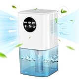 LAOGOT 除湿機 小型 静音 除湿器 大容量 強力 1500ML 【2024最新ペルチェ式 狭い空間向け】 じょしつき 省エネ 部屋 コンパクト 節電 湿気取り 梅雨対策 カビ防止 タッチパネル付き 満水自動停止 タイマー付き 7色ライト 寝室 クローゼット 洗面台 脱衣所 トイレ PSE認証済 B221 (ホワイト)