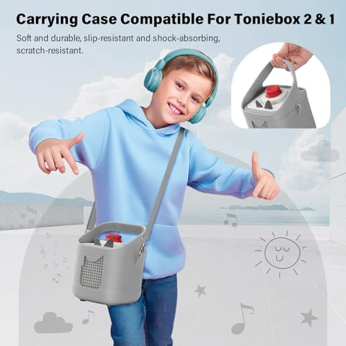 Funda protectora de silicona para Toniebox 2 y 1 con carcasa antichoque 5
