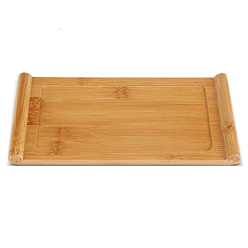 Bamboo Tea Tray Chinese Tea Serving Tray Classic Kungfu Portable Green Tea Platter