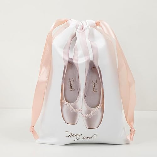 Merrytutu バレエシューズケース 巾着袋 ピンク