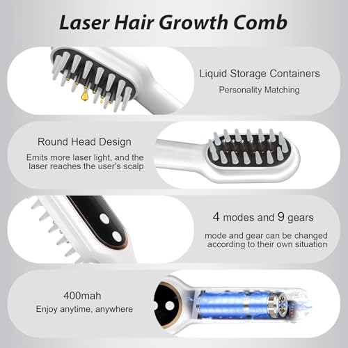 Laser Hair Growth Comb - Thumbnail 3
