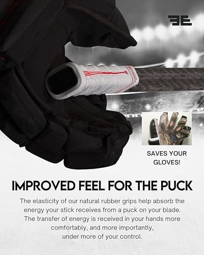 Buttendz Fusion Z Hockey Stick Replacement Grip for Seamless Wrist Rotation - 5
