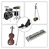4Pcs Drum Microphone Clips, 11.6x2.3x4.6cm/4.6x0.9x1.8in Adjustable Microphone Drum Mount, Shockproof DrumRim Mic Clip DrumMic Clamps Microphones Securing Clip Musical Instrument Supplies #5