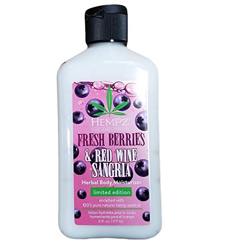 Hempz Fresh Berries & Red Wine Sangria Body Moisturizer 6Oz #TOP25