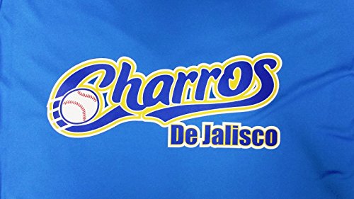 Baseball Men's Slim Fit Jersey Charros de Jalisco (Black) miniatura 2