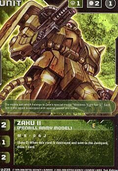 EH[ č 3  U-Z35 UNII tFdl ZAKU II FENRILL ARMY MODEL WAR BINDING FATE zJ[h WI