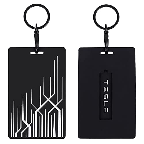 Seven Sparta Key Card Holder For Tesla Model 3, Model Y, Model X Silicone Key Chain #TOP3