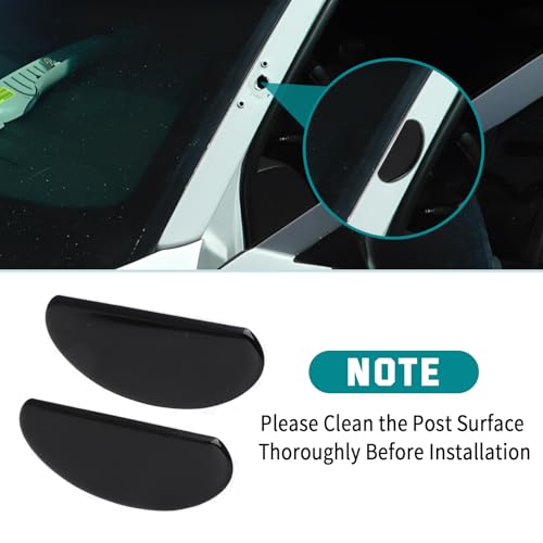 Windshield Post Spotlight Hole Cover for Dodge Charger Chevy Tahoe Impala by Alpha Rider - Used condition - Image 4