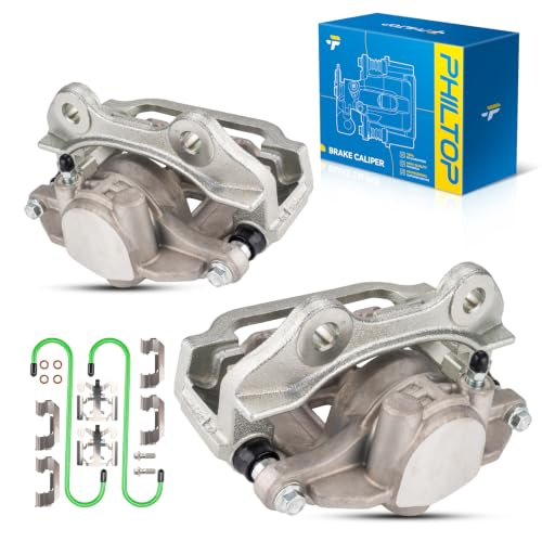 Image of PHILTOP Rear Brake Caliper for Chevrolet Silverado 1500, GMC Sierra 1500 | Precision fit for 1999-2002 Chevrolet Tahoe, Suburban, GMC Yukon, Cadillac Escalade and more, Replaces 18040088 18B4727