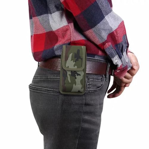 Capa camuflada para celular, coldre e clipe de cinto camuflado de grau militar adequado para Samsung Galaxy A16 A15 A13 A12 A55 A42 A36 A35 A25 A23, S24 FE, S20 FE, Apto para BLU G44, Bold K50, C5L