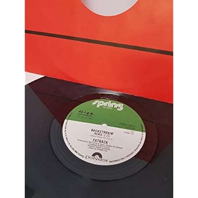 FATBACK, backstrokin' remix , B side gotta get my hands on some money , POSPX 149, 12" single
